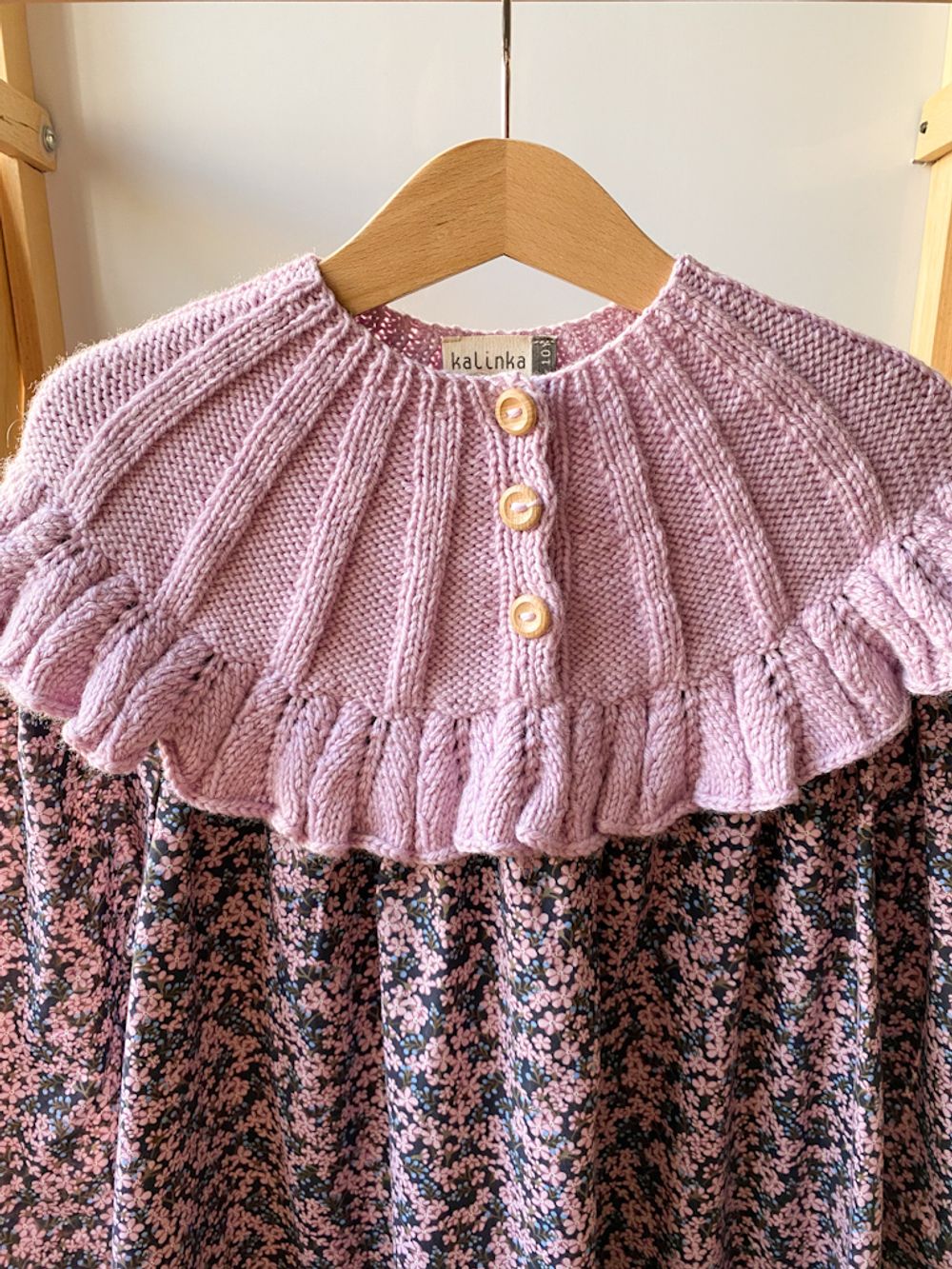 Новое хлопковое платье Kalinka, 140