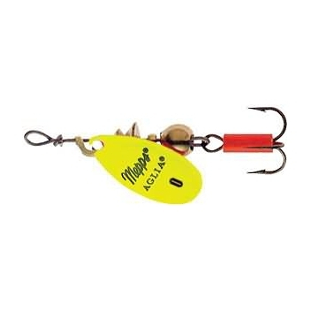 Блесна вращающаяся Mepps AGLIA FLUO, 0, Chartreuse