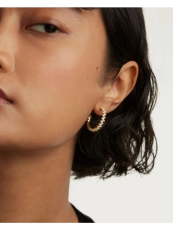 Серьги Crown серебро 925 пробы покрытое золотом