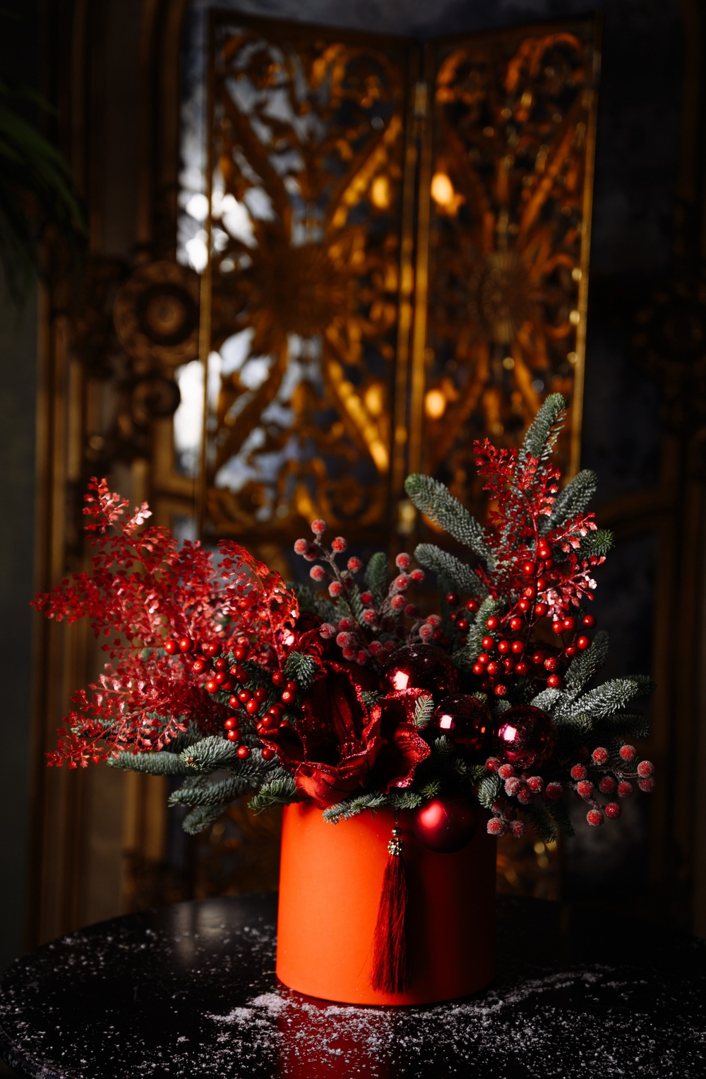 Композиция Сахарная брусника