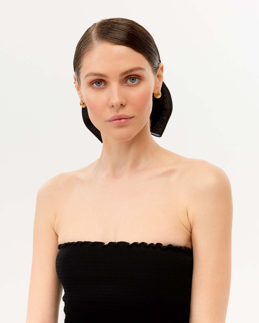 Бант классический черный М