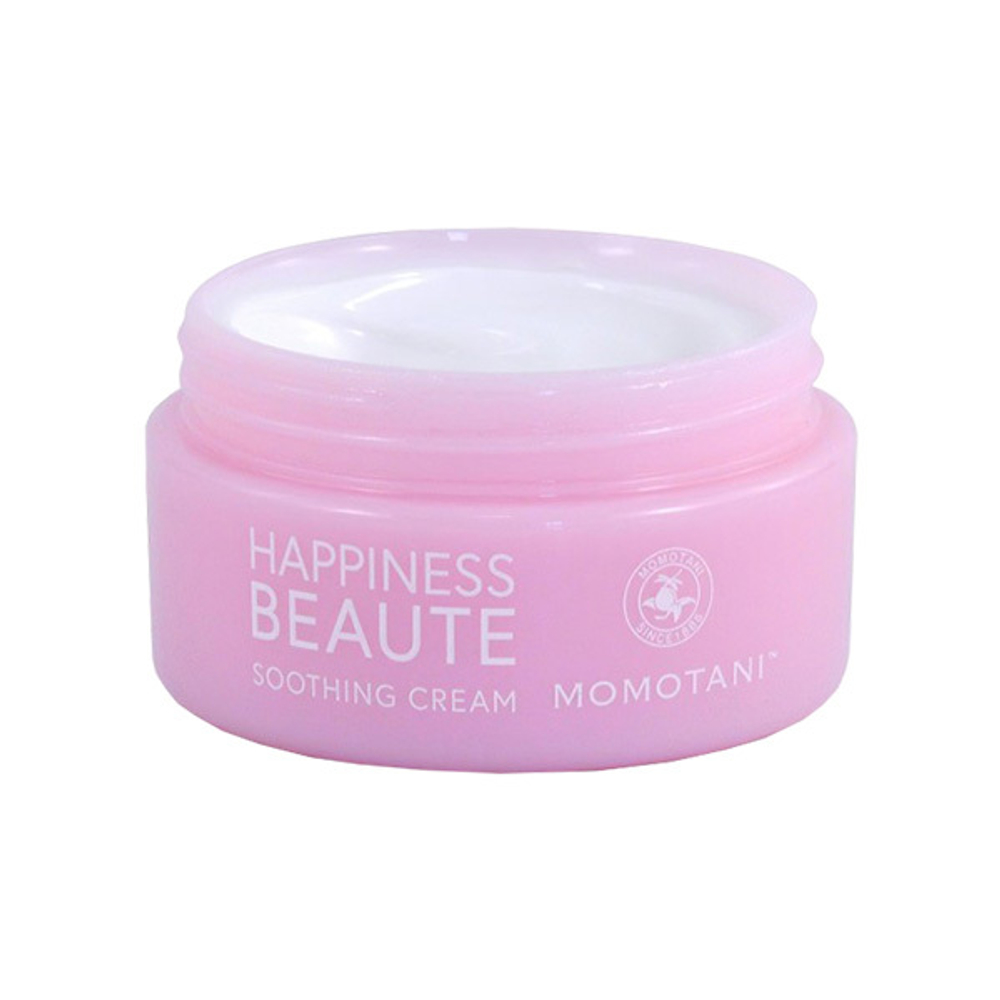 Смягчающий крем для лица Momotani Happiness Beaute Soothing Cream 40г