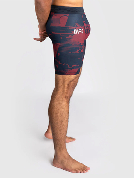 Шорты компрессионные Venum UFC Zenith Fight Week Navy Blue/Burgundy/Silver