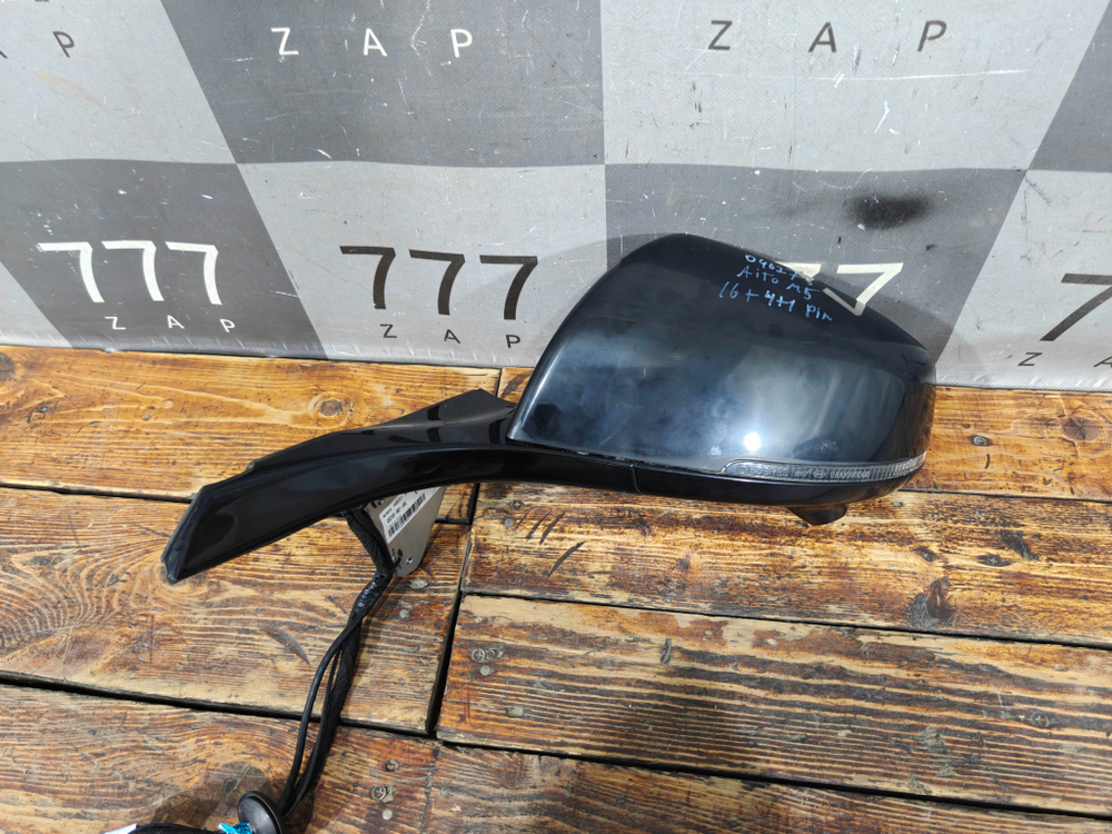 Зеркало левое 16 + 4 + 1 pin (контактов) Seres, Aito M5 23-нв Б/У Оригинал 8202100RK01