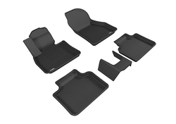 Коврики салона Sotra 3D Lux для BMW X1 F48 2016- (FWD sDrive) черные. Артикул ST 74-00614