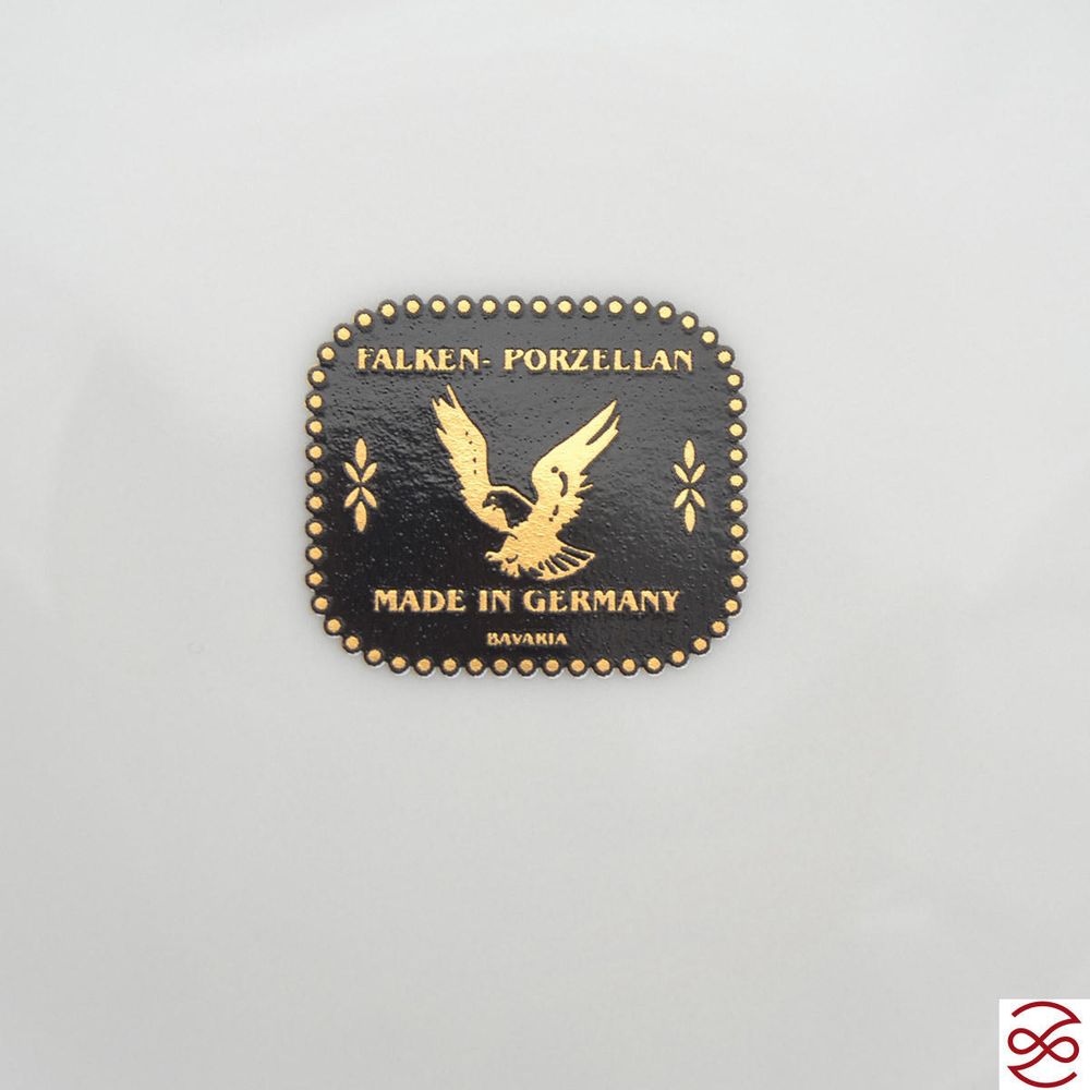 Кофейный сервиз Falkenporzellan Rio white gold 6 персон 17 предметов