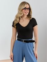 Блузка (топ) Сиеста-7 Виотекс ЧЁРНЫЙ