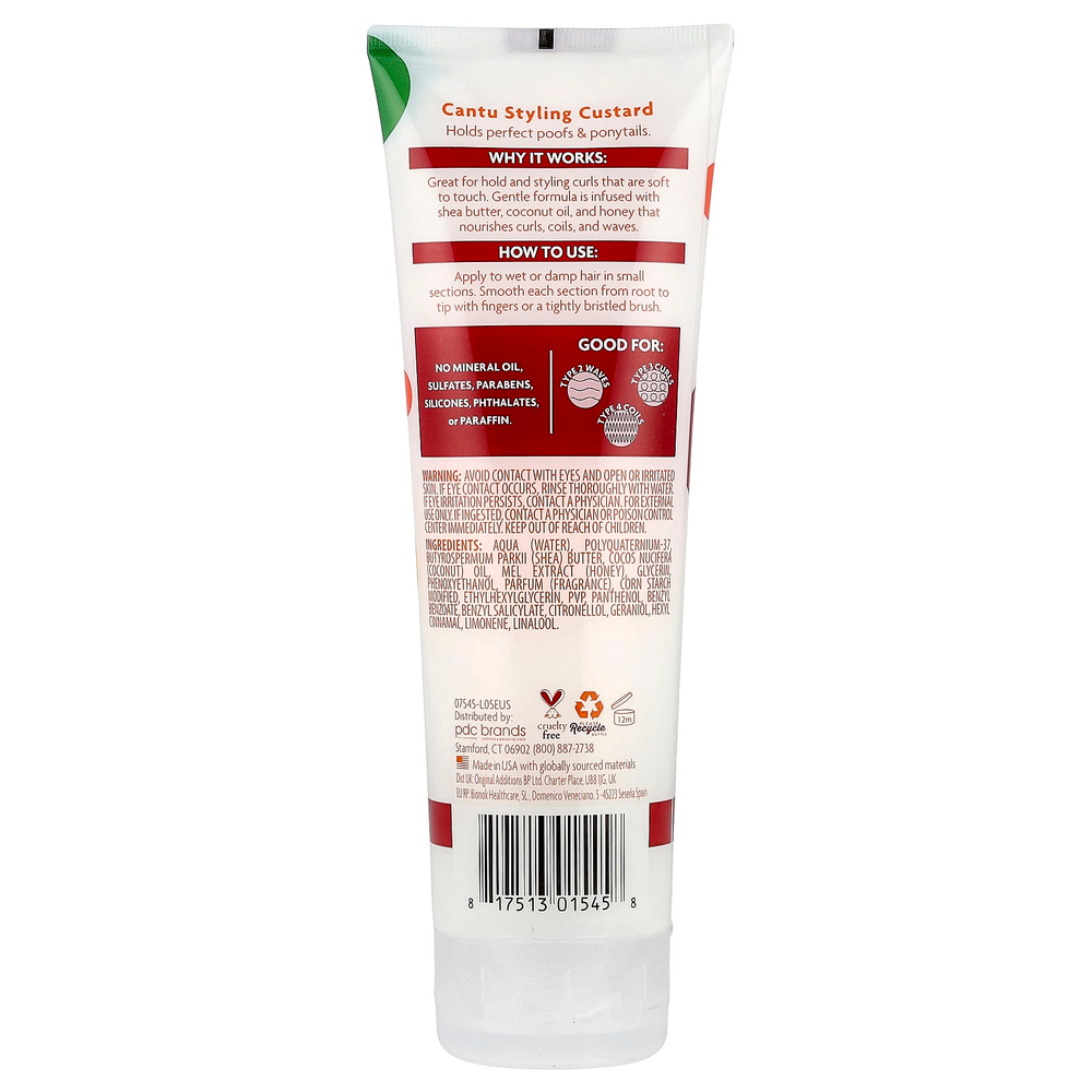 Cantu, Для детей, заварной крем для укладки, для кудрей, для завивки волос, 227 г (8 унций)