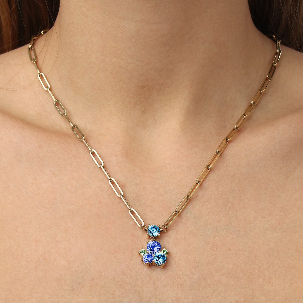 Колье Dyrberg Kern TANZY SG AQUA 480123