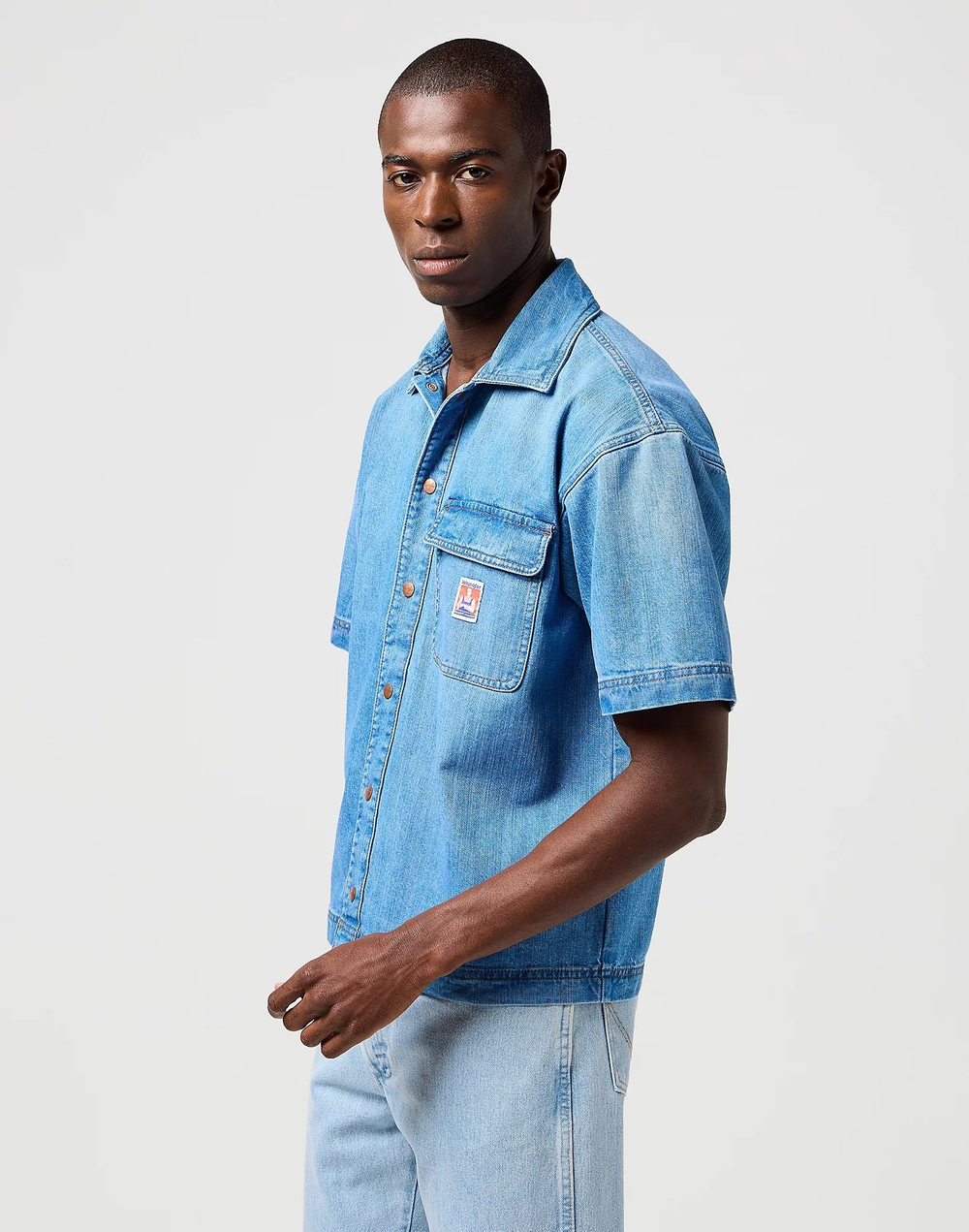 Рубашка мужская WRANGLER SS CJ OVERSHIRT