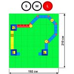 Набор GigaBloks 10: Крепость на платформе