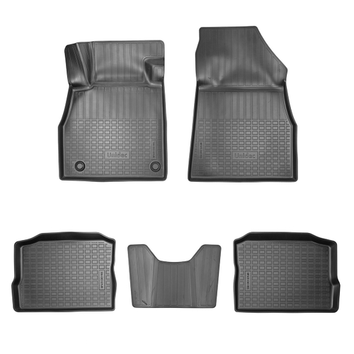 Ковры в салон Norplast/Unidec для Nissan Micra в кузове K14 (2017-)Полиуретан,Черный, арт.NPA11-C61-155