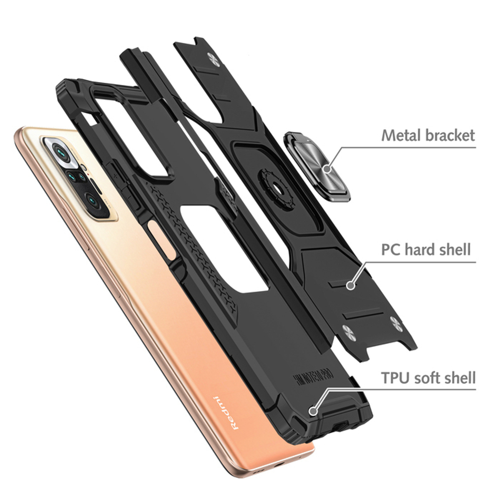 Противоударный чехол Legion Case для Xiaomi Redmi Note 10 Pro