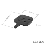 Колодки тормозные 26мм для самокатов и велосипедов