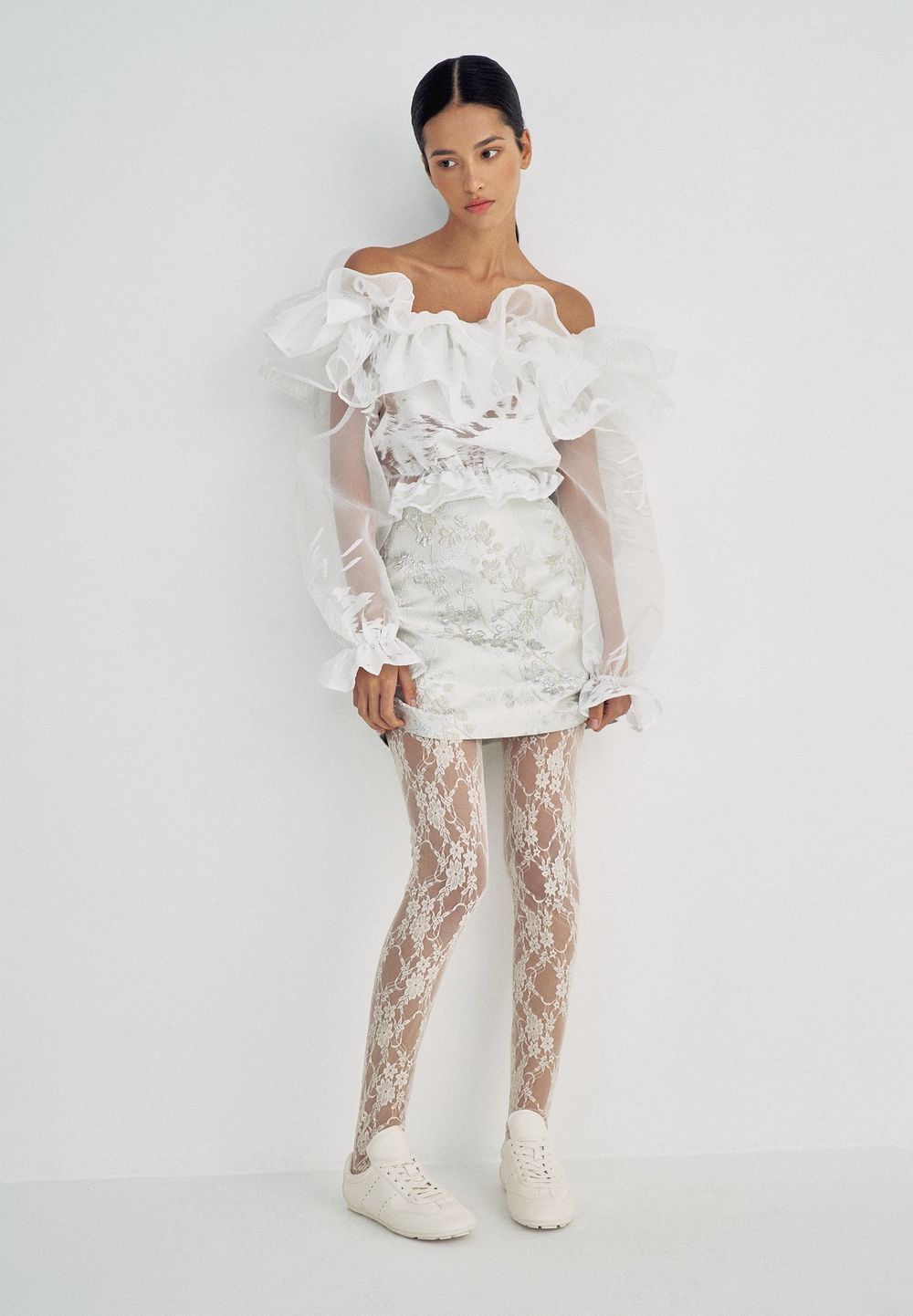 Юбка Silver blossom