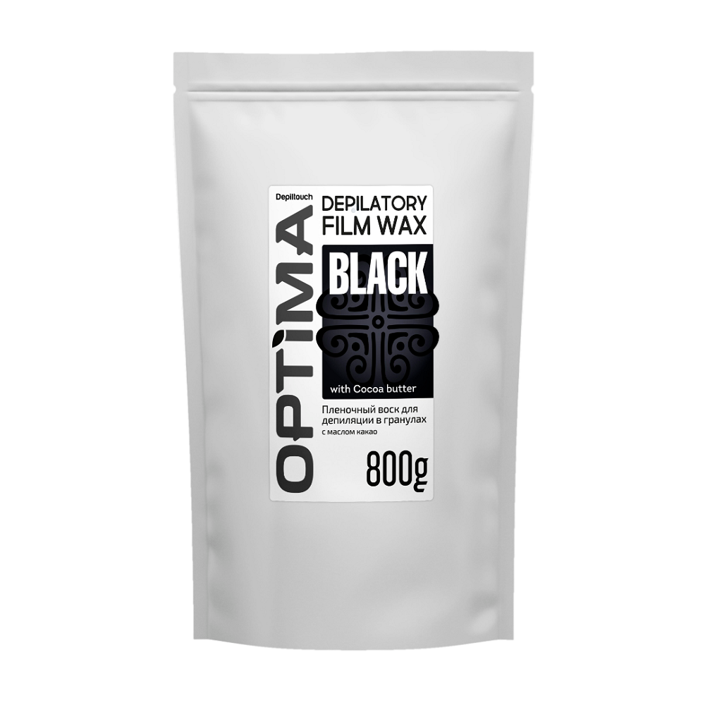 Пленочный горячий воск Depiltouch Optima BLACK, 800 г.