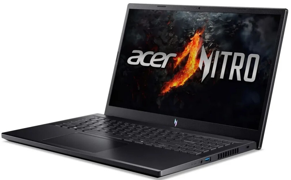 Ноутбук  Acer Nitro V 15 ANV15-41-R3LC 15.6 ", Ryzen 5, 16 Гб RAM, 512 Гб SSD, GeForce RTX 3050, Черный