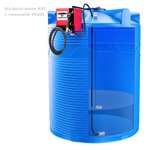 Мини АЗС Cube V 8 000 комплектация: топливозаправочная колонка Cube 56/33, бак 8000л, крепеж и соединия Полимер-Групп PIUSI 8000 л. вертикальная (2831x2300x2160см;) - арт.559161