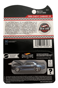 Hot Wheels RLC Exclusive 1969 Chevy Camaro SS (2023)