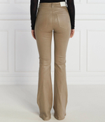 Джинсы FLORA NO BELT FLARE DRILL SPAL Pinko - бежевый(100561 A142)