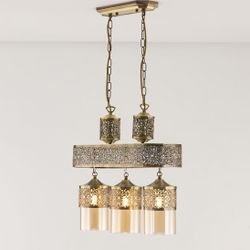 Citilux Эмир CL467233 Люстра подвесная Бронза