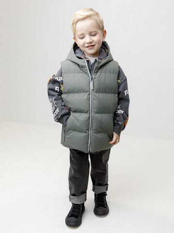 жилет  для мальчика  ВК 35022/4 ГР (98-128)