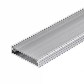 Профиль 2.02м 026713(1) серебристый ALM-FLAT-S-2020 ANOD Arlight