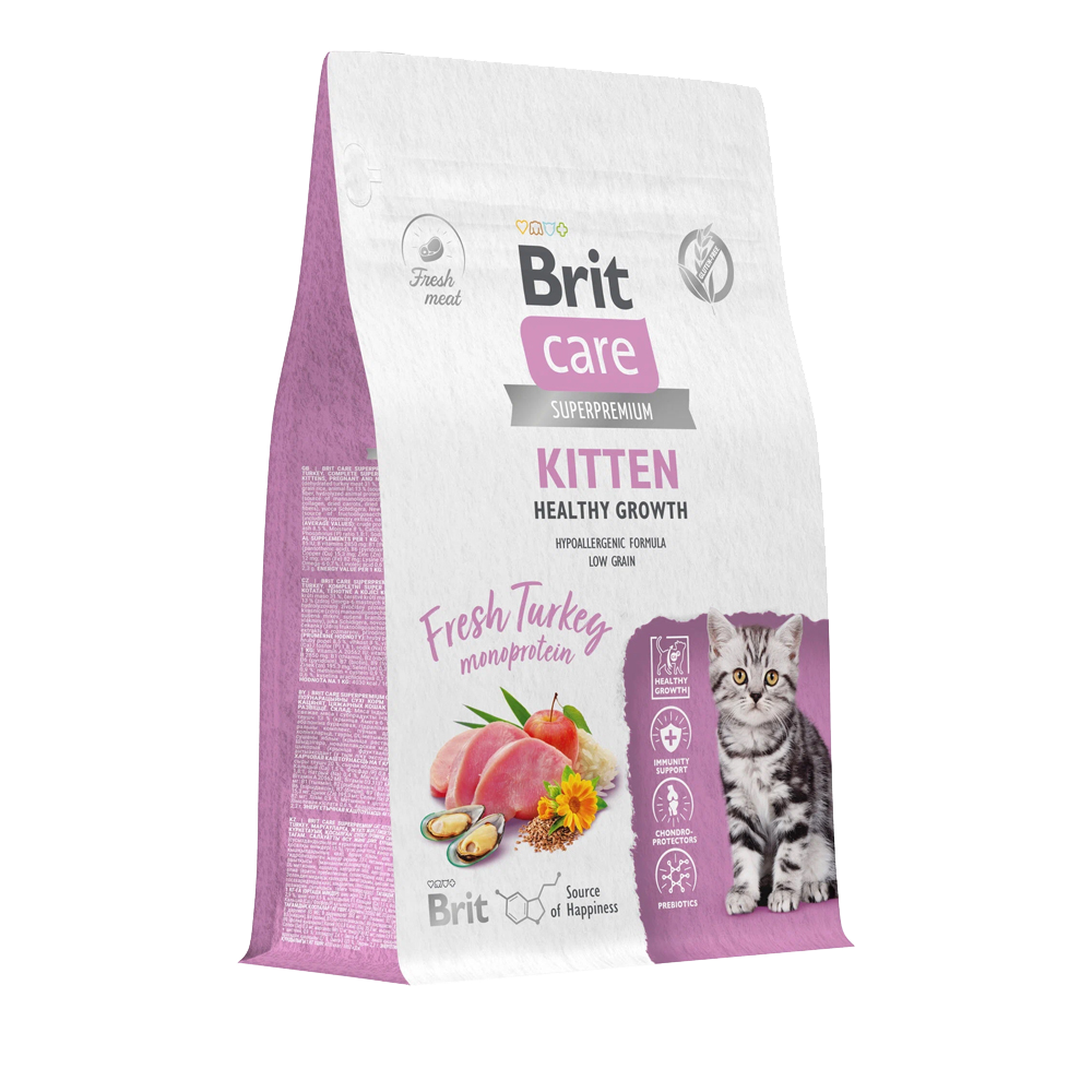 Brit Care Kitten Индейка 400гр.