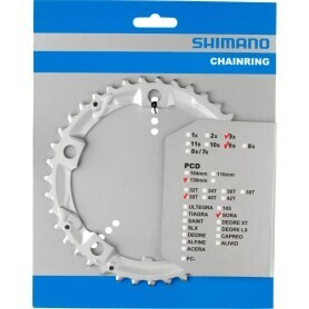 Звезда передняя 36T FC-M431-8 Silver