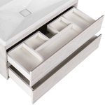 Тумба под раковину Cezares Molveno 80 MOLVENO-80-2C-SO-LB подвесная Legno Bianco