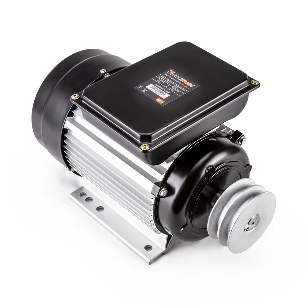 Электродвигатель в сборе со шкивом AEROMAX YL-90L-2