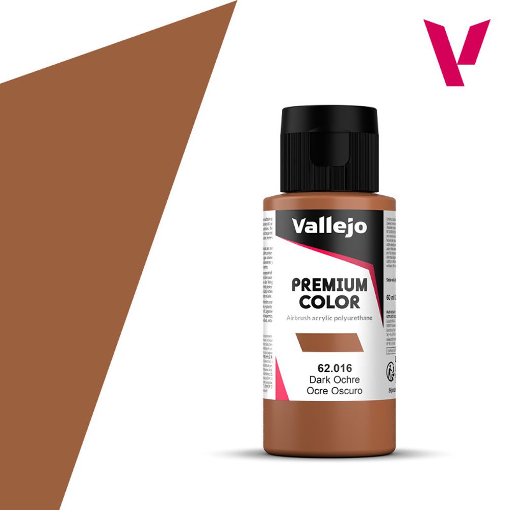 Premium color 60ml - Dark Ochre