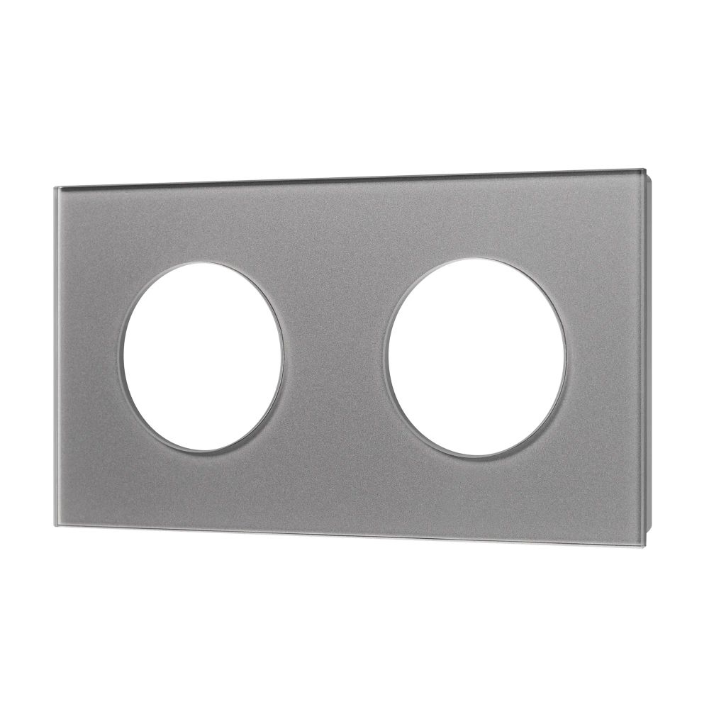 Рамка стеклянная FRM-GLARE-GC-2-GR (Arlight, -) 043837