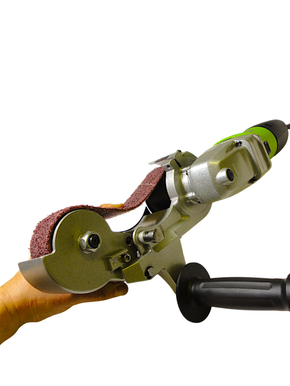 Двухроликовая ленточная шлифовальная машина MY3025 SINICA, 800Вт, лента 40х620 мм