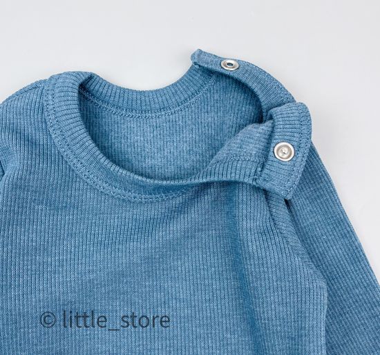 Боди из кашкорсе "New" Синий камень