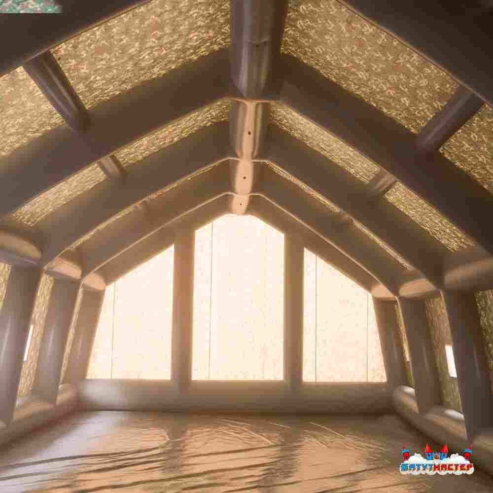 Пневмокаркасная всесезонная палатка «Универсал» 4×2,5×2,5 м — из ПВХ, синяя