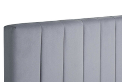 Кровать Garda Decor Andrea серо-голубая ANDREA1К-160M-Vel12