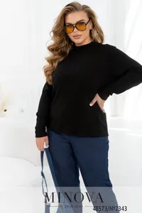 Водолазка 2343-черный Minova