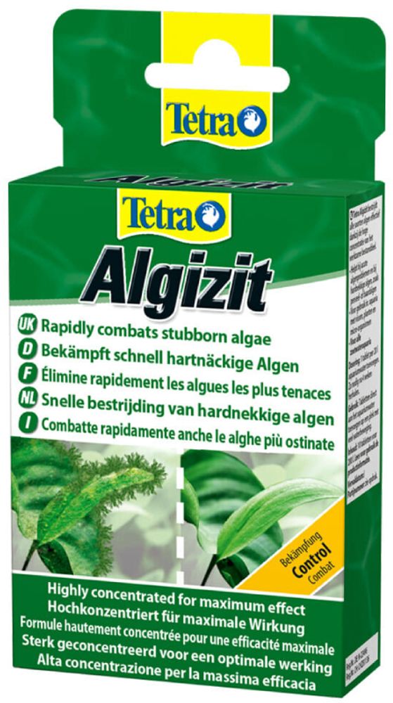 Tetra Aqua Algizit 10 таб препарат от сильного обрастания водорослями