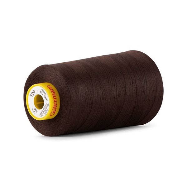 Нитка Gutermann Mara 120 (5000 метров), 1 боб., универсальная | 696 т.шоколад