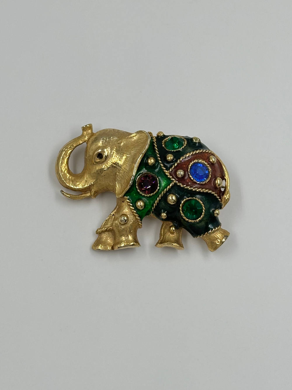 Брошь Слон