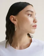 Моносерьга-кликер Basic S с подвеской Ukko