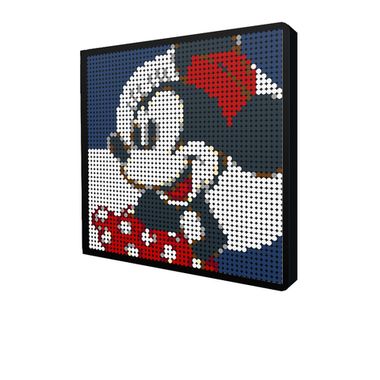 Набор для творчества Wanju pixel ART картина мозаика пиксель арт - Минни Маус Minnie Mouse 2603 детали круглые M0002