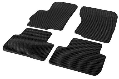 Коврики в салон автомобиля AutoFlex EVA (ЭВА, ЕВА) Standart для Mitsubishi Eclipse Cross 2018-2021 2021-н.в., 4 части, с крепежом, 6400301