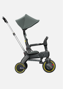 Doona Складной трехколесный велосипед Liki Trike S1, Slate Green (Forest Grey)