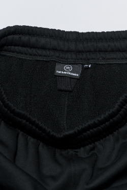 Штаны THE BAD FRIENDS Basic fit WRM черный Ш4 начес flecee