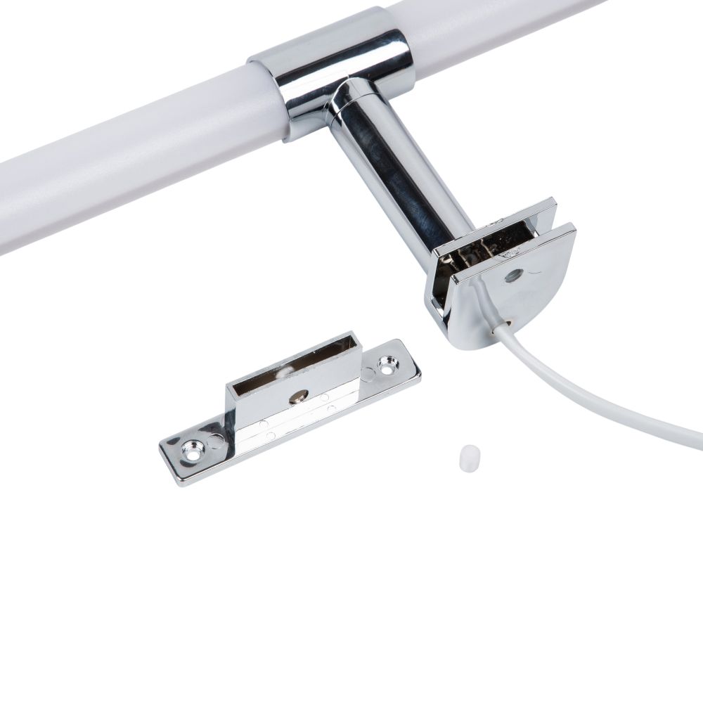 ULT-F37-8W-4500K IP44 CHROME Светодиодный светильник для подсветки мебели и зеркал ванной комнаты. Хром. ТМ Uniel