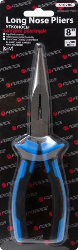 Утконосы комбинированные 8''-200мм, в блистере Forsage F-610200