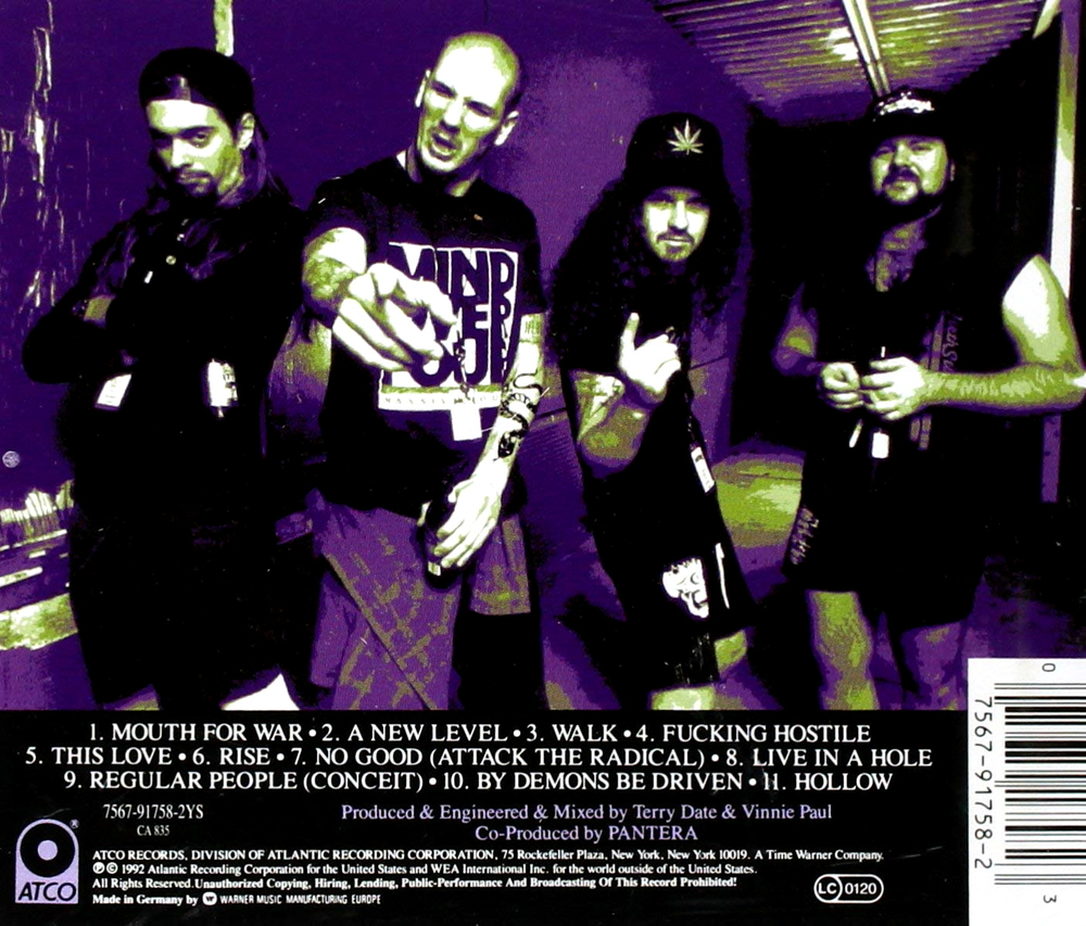 Pantera / Vulgar Display Of Power (CD)
