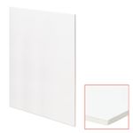 Пенокартон матовый, 70х100 см, толщина 5 мм, белый (уценка)